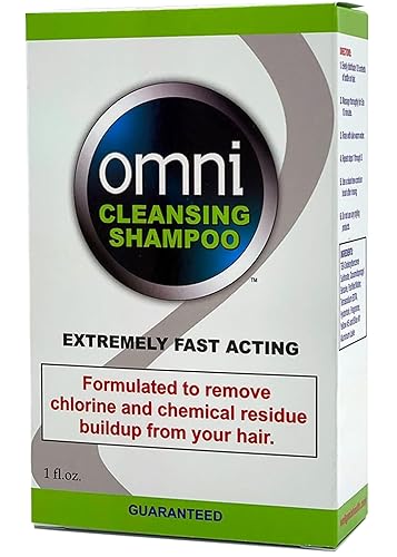 Omni Detoxifying Hair Cleansing Shampoo- Fast Acting Anti Residue Shampoo - Scalp Clarifying Formula for Dry Hair - Anti Chlorine Post Swim Shampoo, 1 Beauty & Personal Care Wellgenix