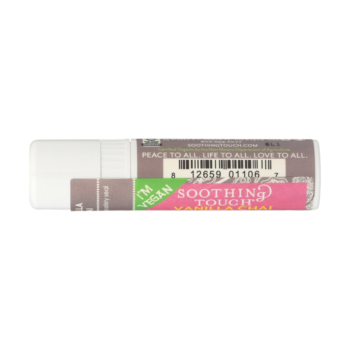 SOOTHING TOUCH LIP BALM, VEGAN, VANILLA CHAI, 0.25 OZ Beauty and Personal Care Soothing Touch