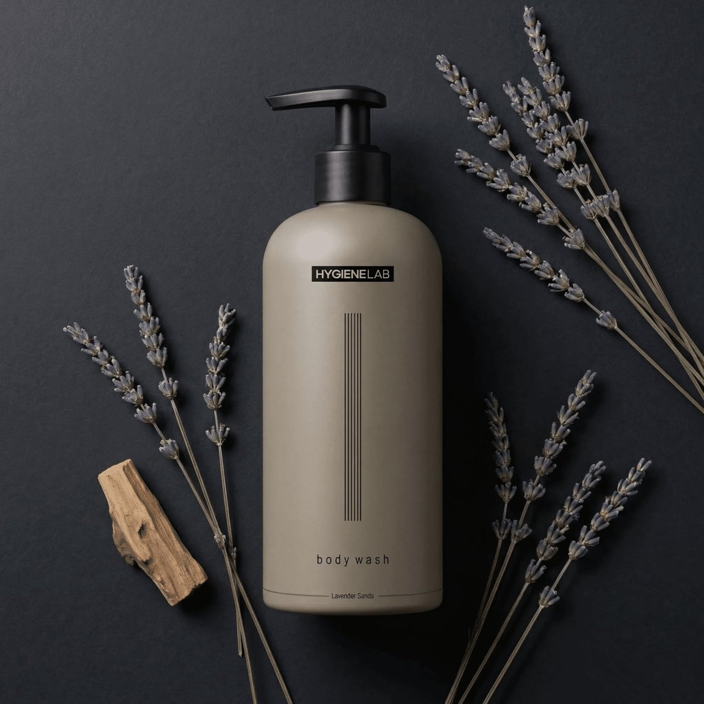 HygieneLab Mens Natural Body Wash - Ultra Hydrating, EWG Verified Clean Formula, Lavender Sands Scent, Sulfate-Free, Paraben-Free, Phthalates-Free Beauty & Personal Care HygieneLab