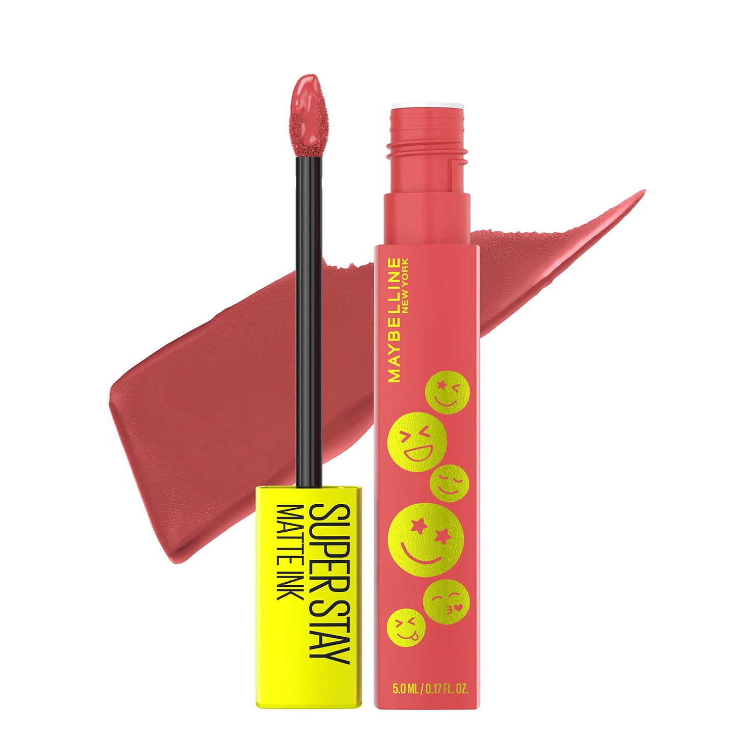Maybelline Super Stay Matte Ink Liquid Lip Color, Moodmakers Lipstick Collection, Long Lasting, Transfer Proof Lip Makeup, De-Stresser, Mauve Nude, 1 Beauty & Personal Care MAYBELLINE