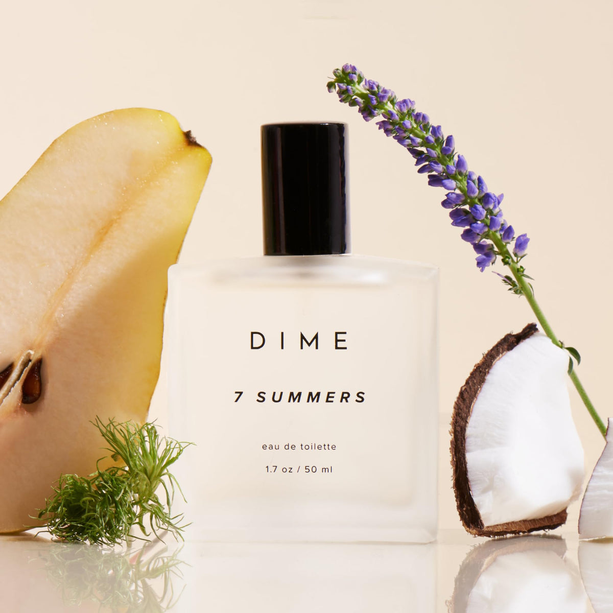 Dime Beauty 7 Summers Perfume for Women, 1.7 oz / 50 ml - Sweet Floral Scent, Clean Fragrance Eau de Toilette, Hypoallergenic Beauty & Personal Care Dime