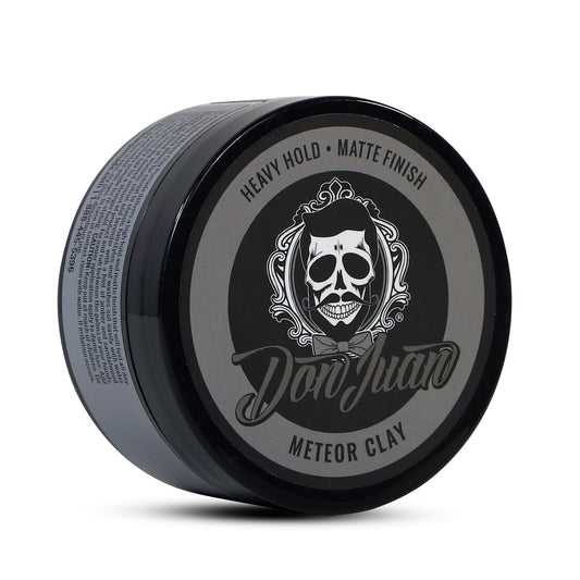 Don Juan Meteor Clay Pomade | Water Based | Strong Hold | Matte Finish | Citrus Lavender Scent, 4 oz. Beauty & Personal Care Don Juan