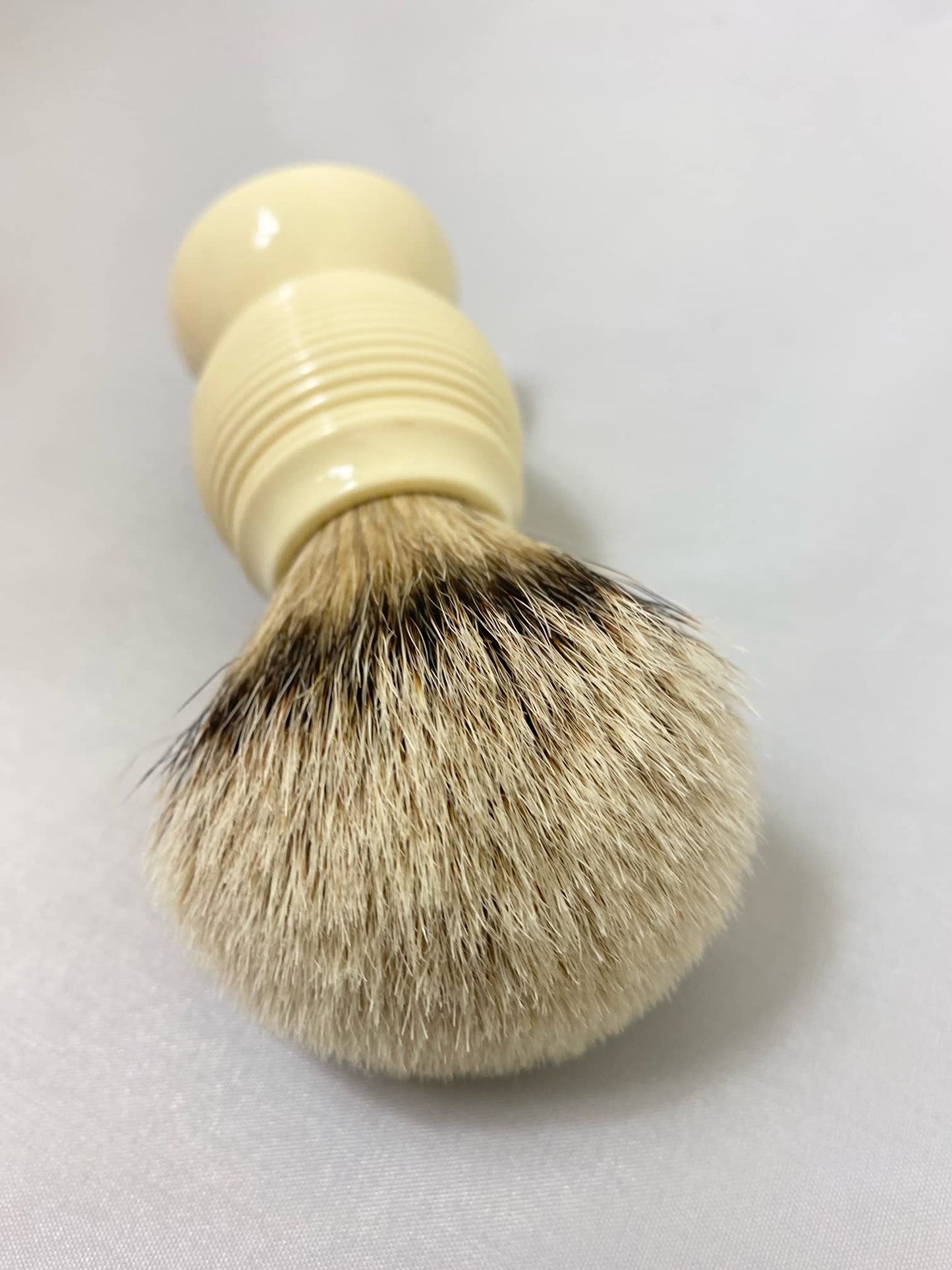 G.B.S Silvertip Badger Shaving Brush, Beehive Resin Handle Beard Hairs Extra Soft Bristles, 4.5 Inches Tall Beauty and Personal Care G.B.S