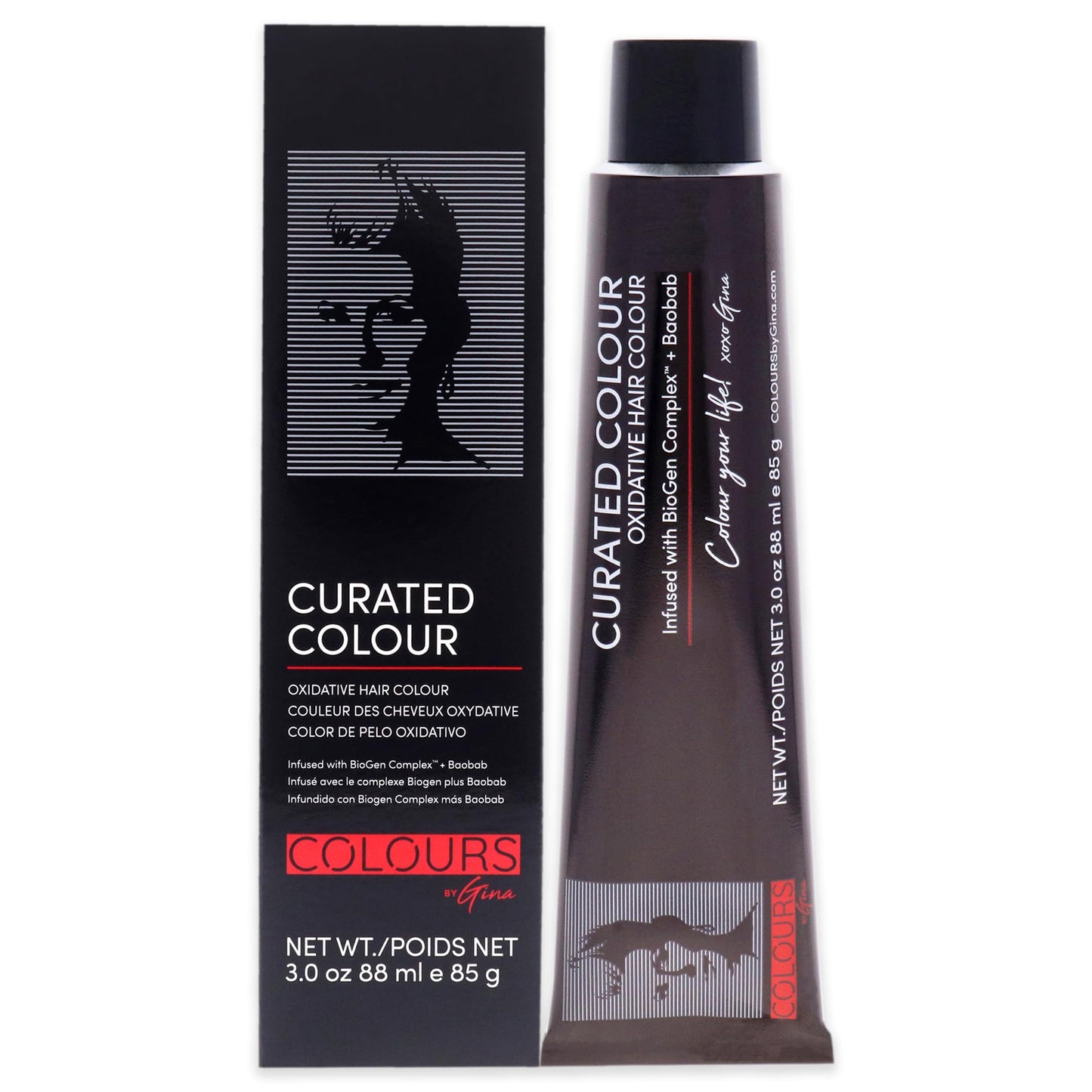 Colours By Gina Curated Colour - 5.32-5GV Light Beige Brown by Colours By Gina for Unisex - 3 oz Hair Color Beauty & Personal Care Colours By Gina