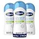 Cetaphil Ultra Gentle Refreshing Body Wash, Refreshing Scent For Dry to Normal, Sensitive Skin, 16.9oz Pack of 3, with Aloe Vera, Calendula, Vitamin Beauty & Personal Care Cetaphil