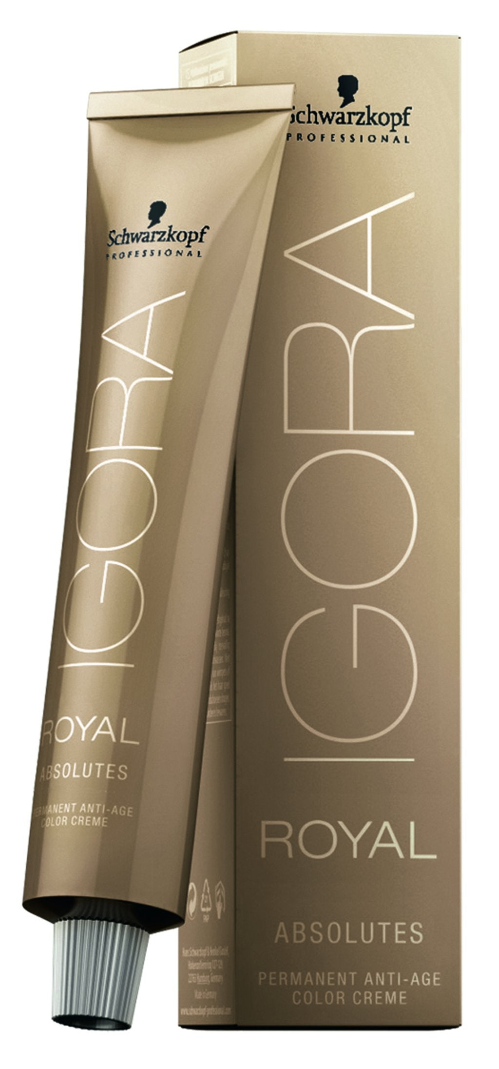 Schwarzkopf Igora Royal Absolute 7-60- Medium Blonde Chocolate Natural Hair Colour/Tint 60ml Tube by Ignora Royal Beauty & Personal Care Schwarzkopf