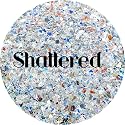 Silver Shards Irregular Cut Glitter Shape Polyester Glitter | Craft Glitter | Glitter for Arts & Crafts | Tumblers | Cosmetics | Nails | Epoxy Resin Beauty & Personal Care Glitter Heart Co.
