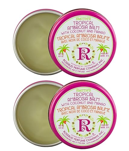 Rosebud Salve Tropical Ambrosia Balm 0.8 oz tins - 2 Pack Beauty & Personal Care ROSEBUD PERFUME