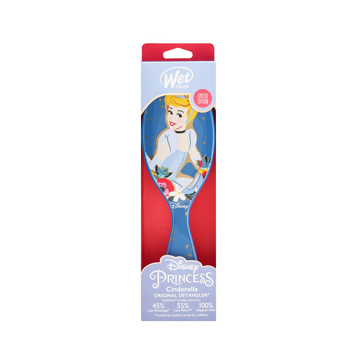 Wet Brush Original Detangler Brush - Cinderella, Ultimate Princess Celebration - All Hair Types - Ultra-Soft Bristles Glide Through Tangles with Ease Beauty & Personal Care Wet Brush