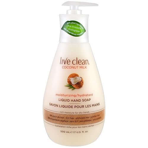 Live Clean Liquid Hand Soap - Coconut - 17 fl oz. Beauty & Personal Care Live Clean