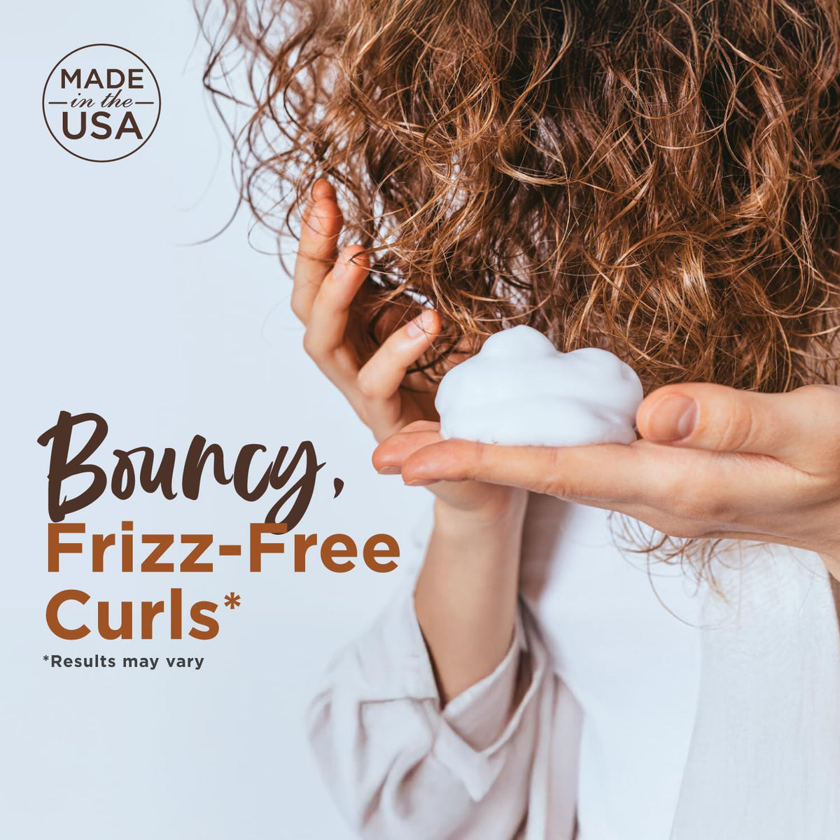 Every Strand Simply Curls Mousse 8 oz, Curl Defining and Volumizing Foam for Wavy, Curly, and Coily Hair, Lightweight Hold for Twist-Outs Beauty & Personal Care Every Strand