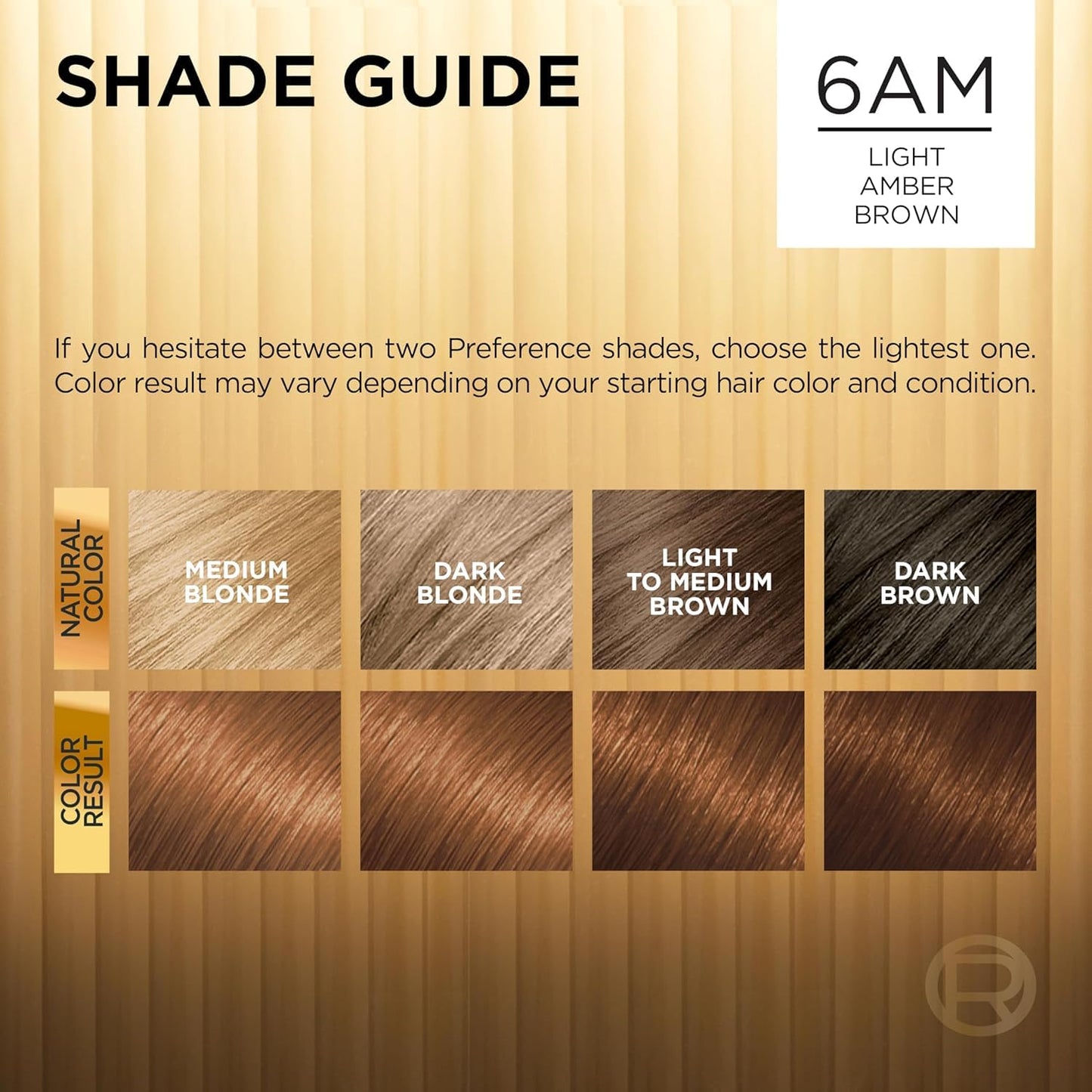 L’Oreal ParisSuperior Preference - 6AM Light Amber Brown (Warmer) 1 Each (Pack of 8) Beauty & Personal Care L'Oreal Paris