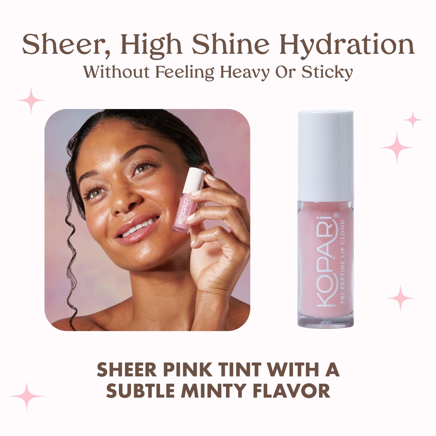 Kopari Tri-Peptide Lip Cloud, Infused with Ceramides & Hyaluronic Acid, Visibly Softens, Smooths, and Plumps Lips, Locks in Moisture & Hydration Beauty & Personal Care Kopari