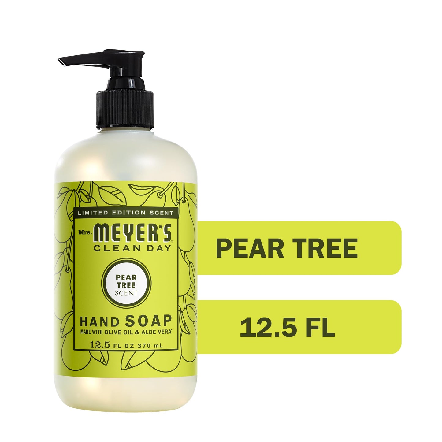 Mrs. MEYER'S Pear Tree Liquid Hand Soap, 12.5 FZ Beauty & Personal Care Mrs. MEYER'S