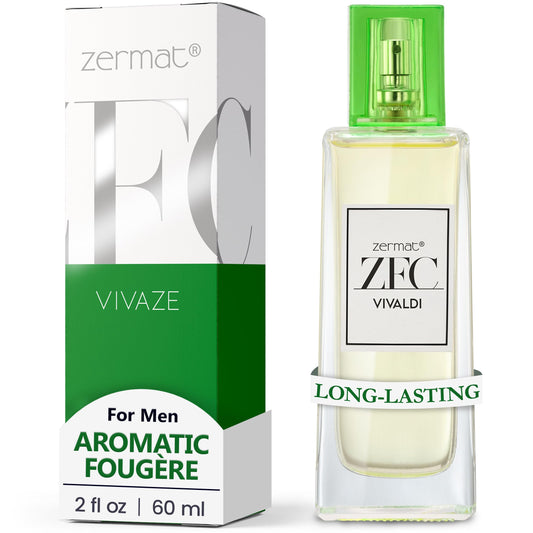 Zermat Vivaldi Vivaze | Inspired by E.ternity C.K | Fresh & Masculine Eau de Toilette | Long-Lasting Fragrance for Men with Lavender, Sage & Geranium Beauty & Personal Care Zermat