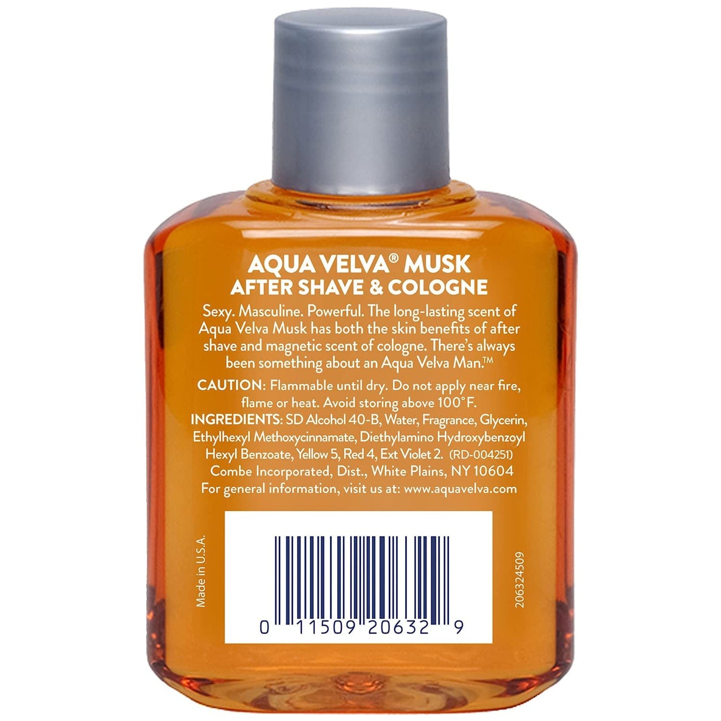 Aqua Velva Musk Size 3.5z Aqua Velva Musk After Shave Beauty & Personal Care Aqua Velva