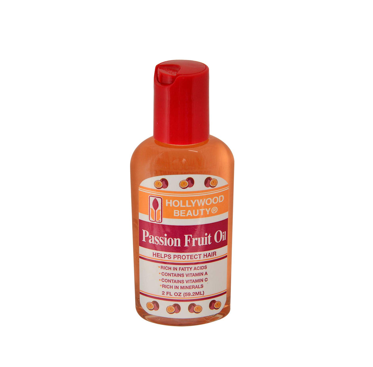 Hollywood Beauty oil, passion fruit, Orange, 2 Fl Oz