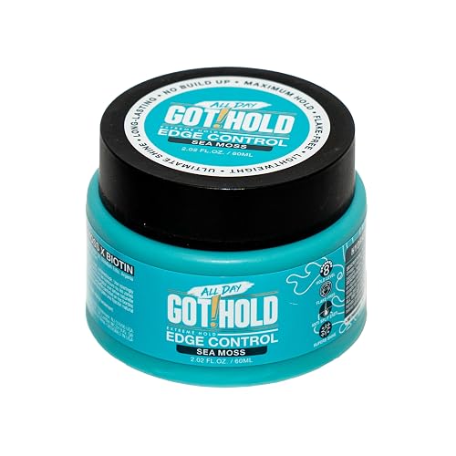 ALL DAY GOT HOLD Extreme hold Sea Moss Edge Control 2.02 fl.oz/60ml Beauty & Personal Care ALL DAY GOT HOLD