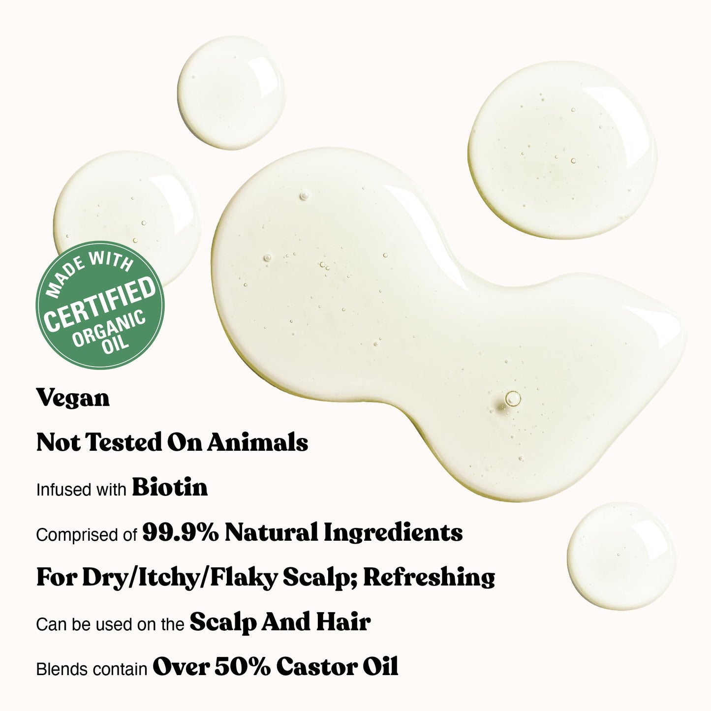 Red by Kiss Professional 99.9% Natural Hair Oil, Organic Vegan Oil Blend for Dry & Itchy Scalp Relief, Hydrating Biotin Infused, Nourish Add Shine Beauty & Personal Care Red by Kiss