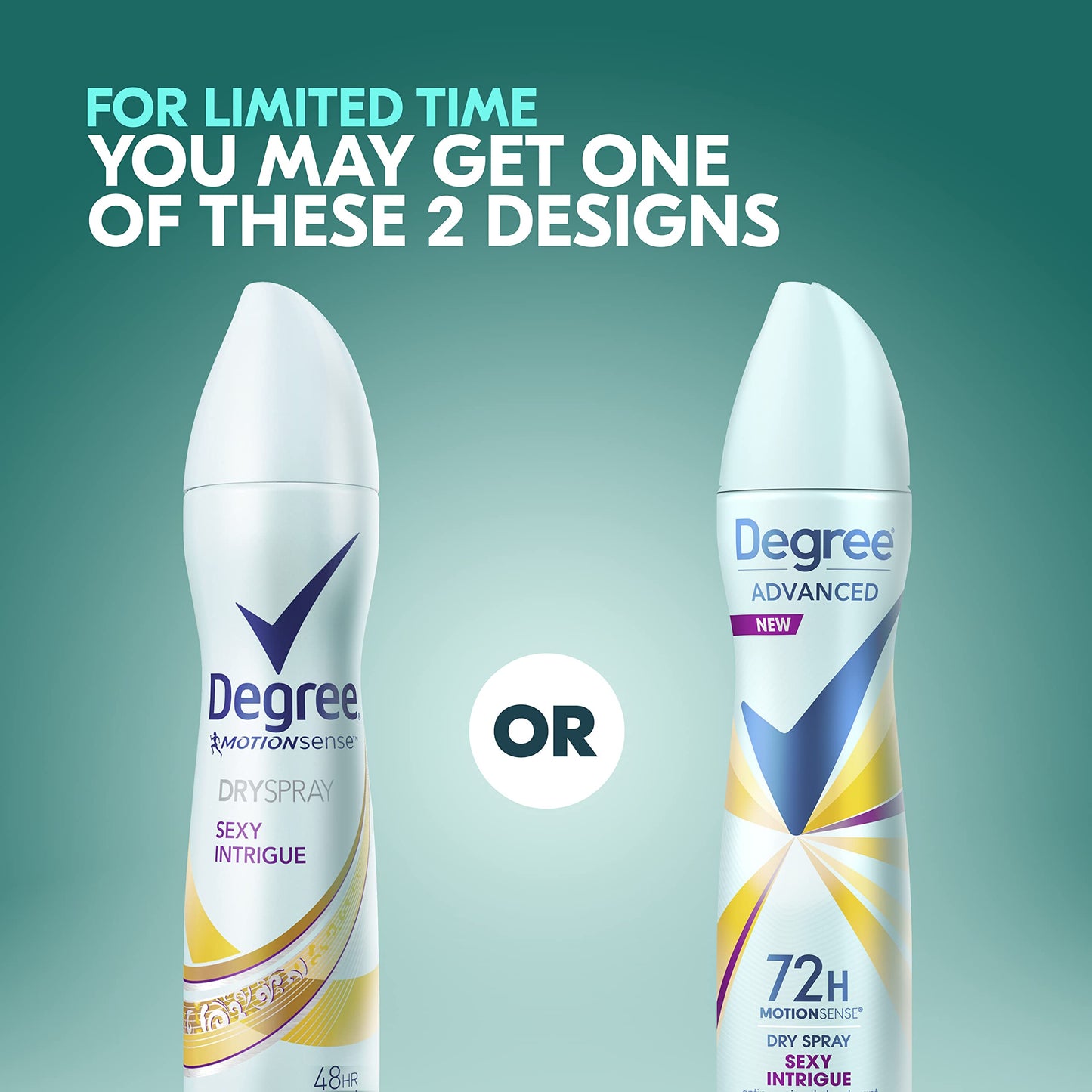 Degree Women Antiperspirant Deodorant Dry Spray Sexy Intrigue, 3.8 Ounce (Pack of 4) Beauty and Personal Care Degree