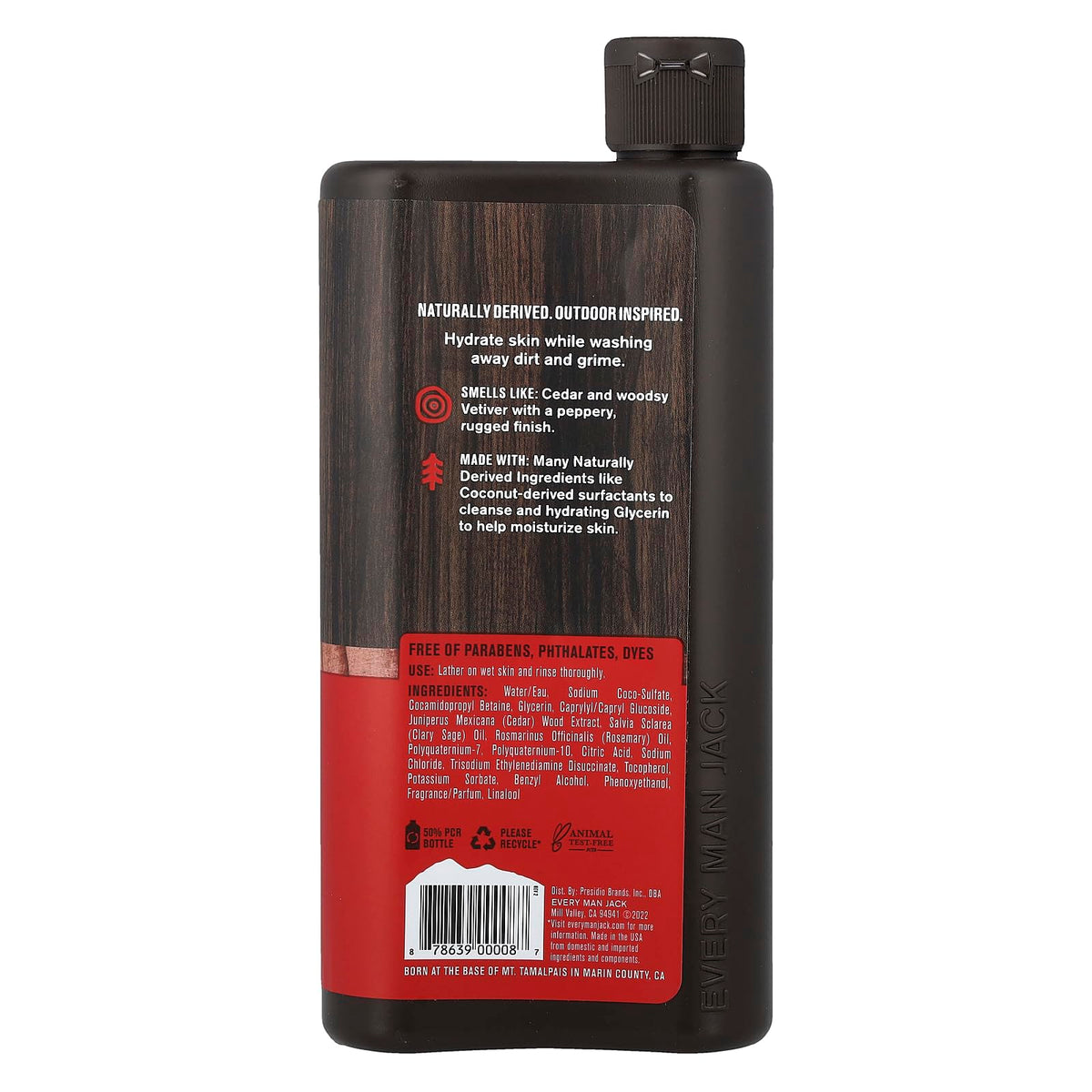 Every Man Jack Body Wash and Shower Gel Cedarwood, 16.9 Ounce Beauty & Personal Care Every Man Jack