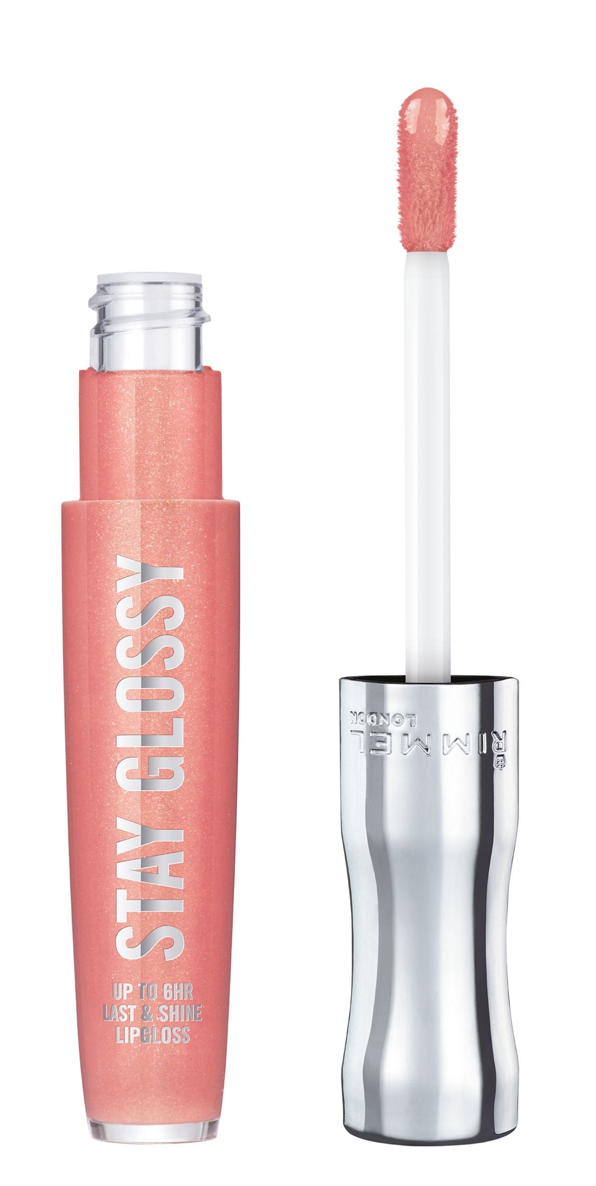Rimmel Stay Glossy Lipgloss, Swingin' Mandarin, 0.18 Fl Oz (Pack of 1) Beauty & Personal Care Rimmel