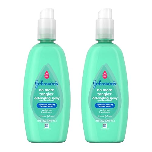 Johnson's No More Tangles Spray Detangler, 10 Ounce (Pack of 2) Beauty & Personal Care Johnson's Baby