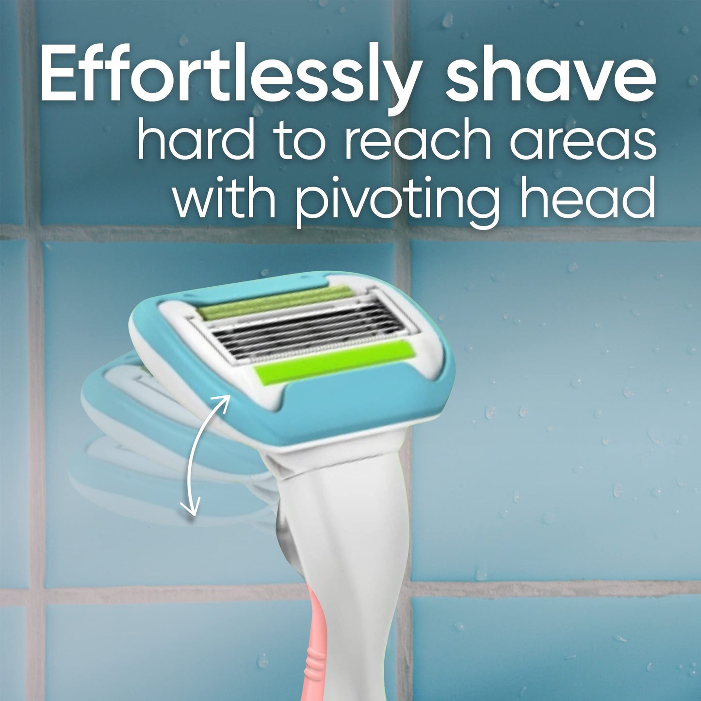 Gillette Venus Extra Smooth Pink Women's Razor Handle + 3 Blade Refills Beauty and Personal Care Gillette Venus
