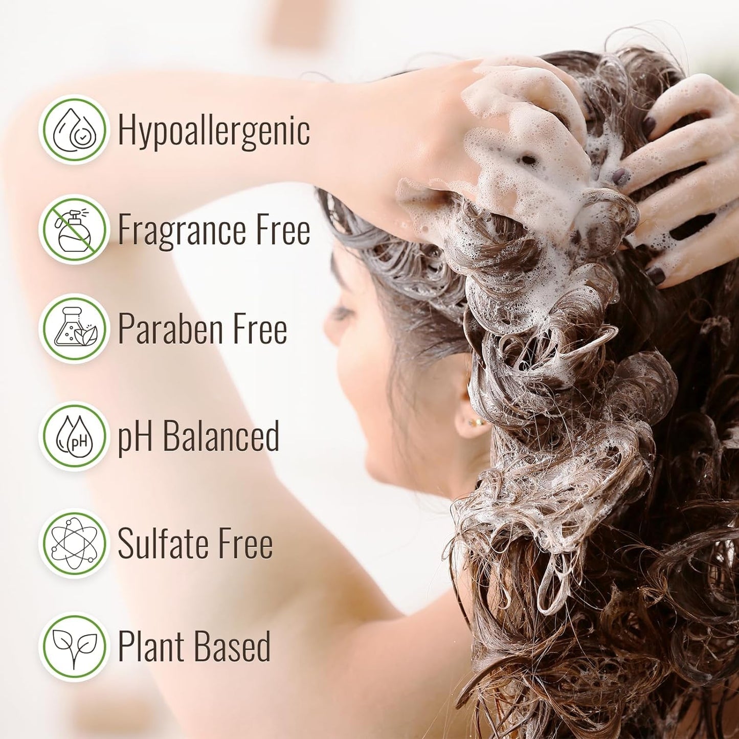 Manuka Honey Shampoo and Conditioner - Soothing Moisturizing Formula for Eczema, Psoriasis, Curly Hair, and Color-Safe - All Natural Set Beauty & Personal Care Wild Naturals