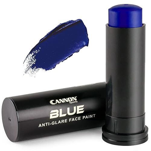 Cannon Sports Face Body Paint Stick for Football Baseball Softball Lacrosse Hockey - Sweatproof, Long-Lasting, Anti-Glare (Blue) Beauty & Personal Care Cannon Sports
