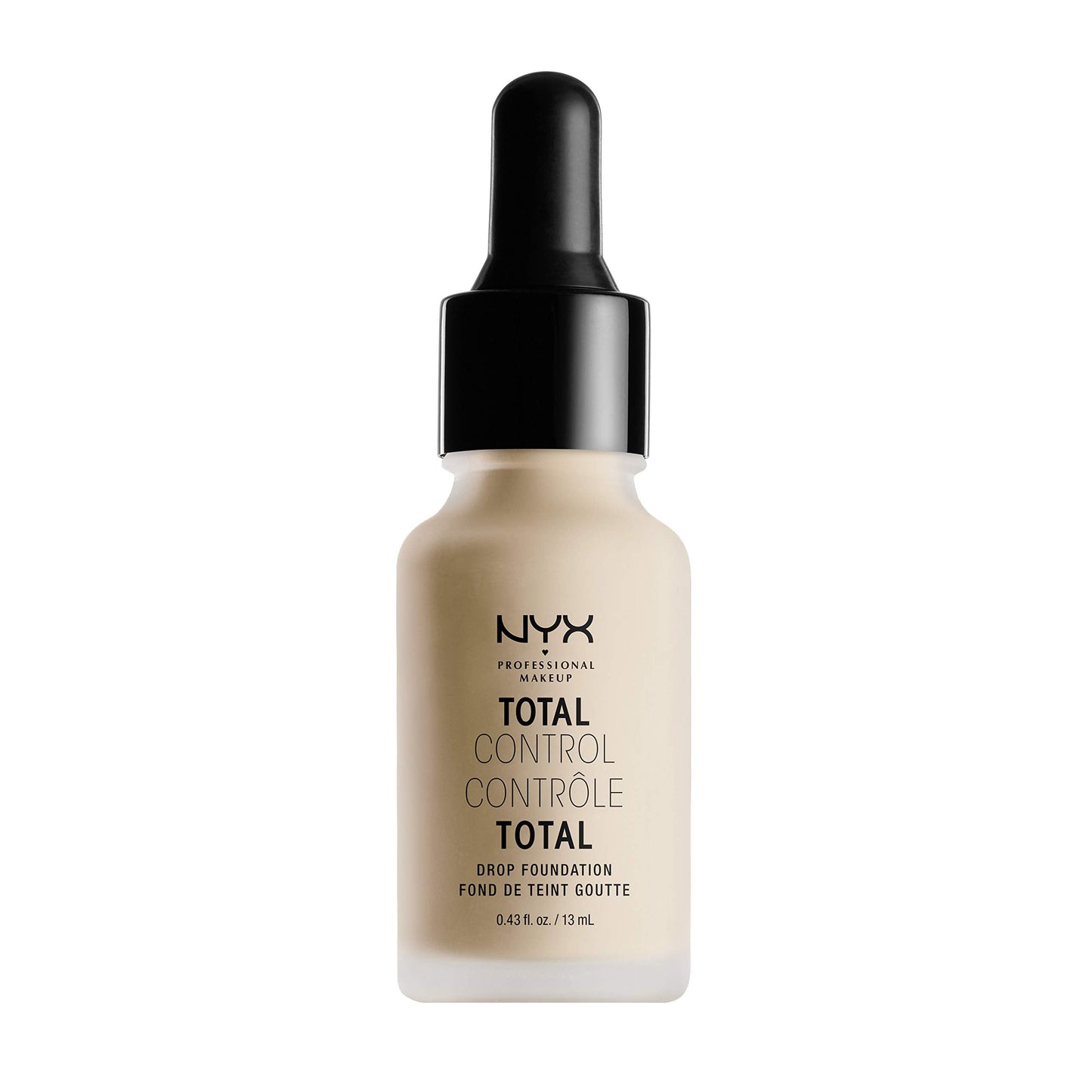 NYX PROFESSIONAL MAKEUP Total Control Drop Foundation - Vanilla, Beige With Peach Undertones Beauty & Personal Care NYX PROFESSIONAL MAKEUP