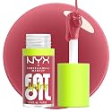 NYX PROFESSIONAL MAKEUP Fat Oil Lip Drip, Moisturizing, Shiny and Vegan Tinted Lip Gloss - Chillin Like a Villain (Pale Dusty Rose) Beauty & Personal Care NYX PROFESSIONAL MAKEUP
