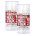 Onyx Professional Cracked Heel Repair Balm Stick for Dry Cracked Feet Treatment, Coconut Scent, 2 pack - Moisturizing Foot Balm, Rolls On, No Mess Beauty & Personal Care Onyx Professional