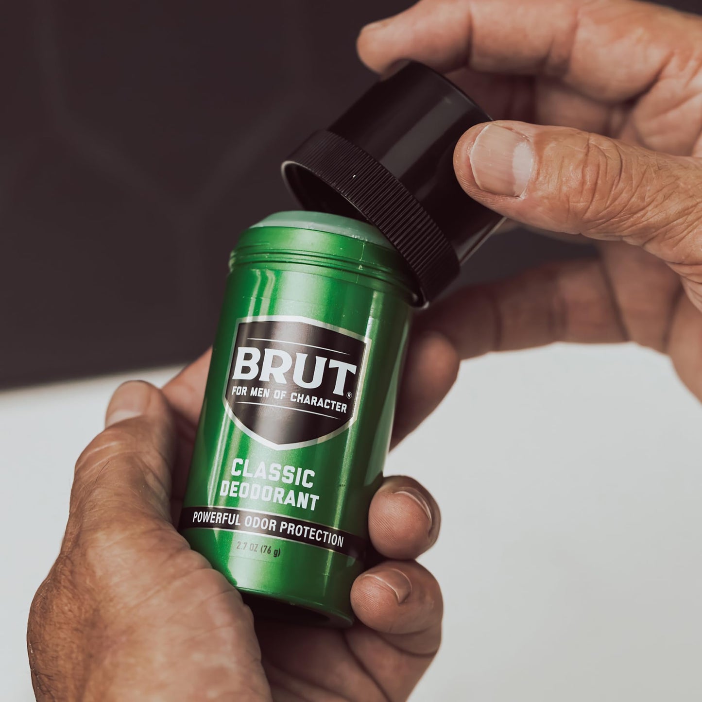 Brut Round Solid Deodorant For Men, 2.5 oz Beauty and Personal Care Brut