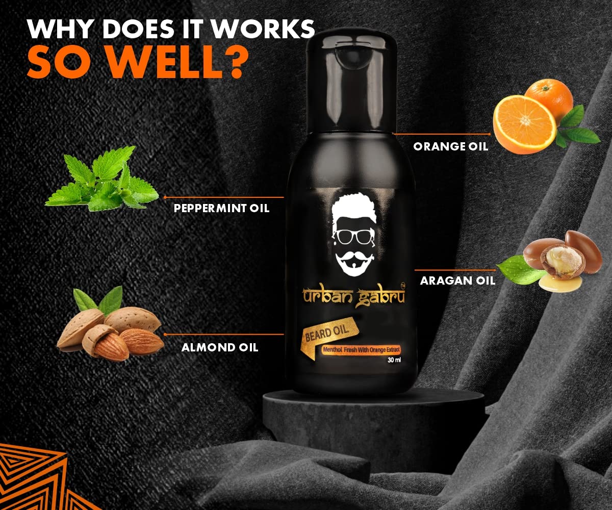 UrbanGabru Beard Oil - 30 ml Beauty and Personal Care urbangabru