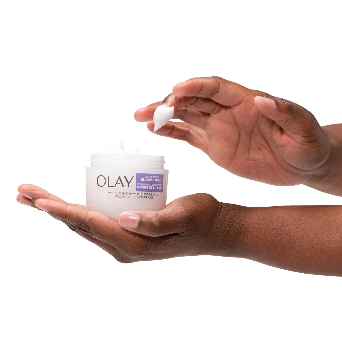 Olay Slugging Mask, Deep Moisture with Shea Butter & Niacinamide - Fragance-Free, Hydrating Night Cream, Skin Care for Hydrated and Refresh, 3.4 Oz Beauty & Personal Care Olay