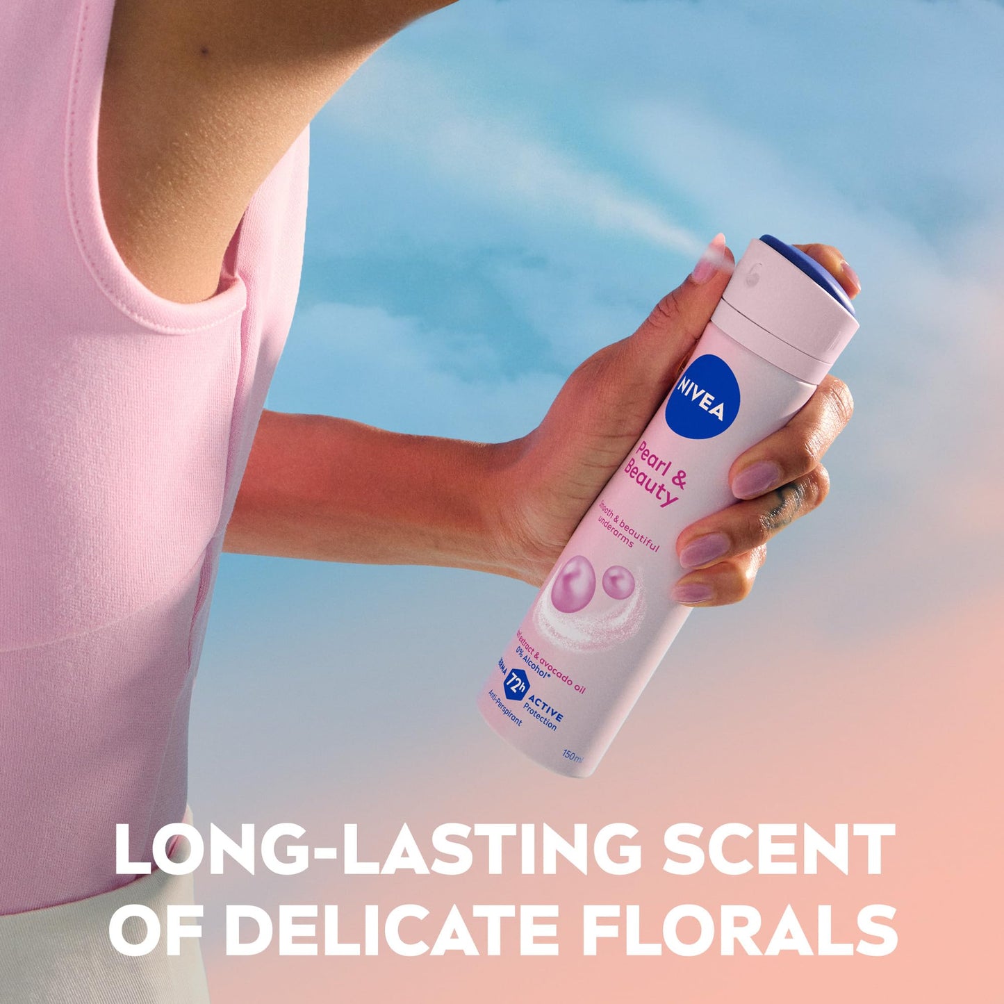 Nivea Pearl Beauty Spray Female Deodorant, 150 ml Beauty & Personal Care NIVEA