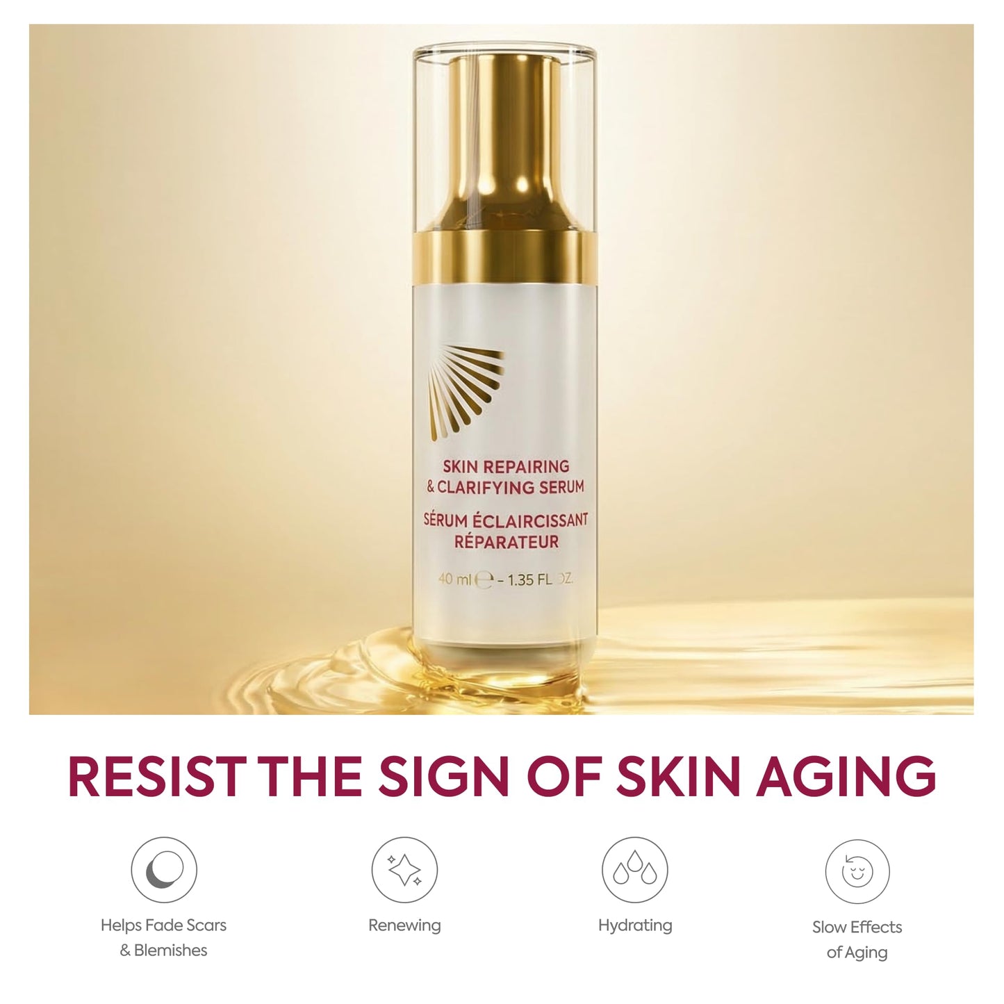 Makari Classic Skin Repairing & Clarifying Serum (1.35 fl oz) | Tone-Refining Facial Serum with Botanical Moisturizers | Helps Improve Texture Beauty & Personal Care MAKARI