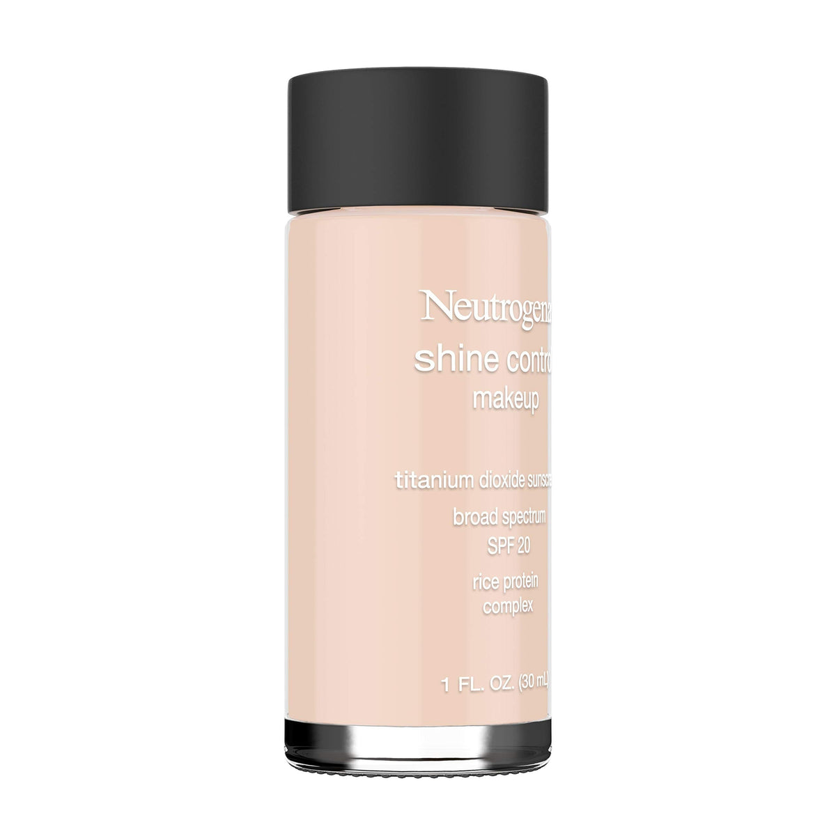 Neutrogena Shine Control Liquid Makeup Broad Spectrum Spf 20, Natural Ivory 20, 1 Oz. Beauty & Personal Care Neutrogena