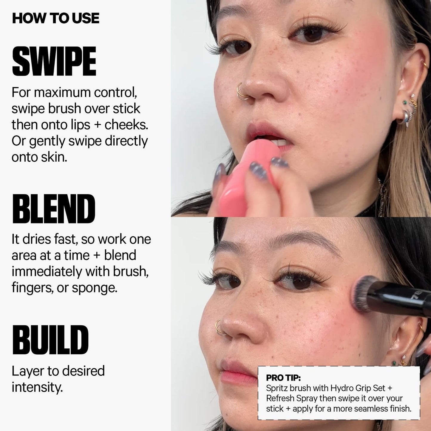 Milk Makeup Cooling Water Jelly Tint - Long-Lasting Sheer Lip + Cheek Stain with Firming Vegan Collagen + Hydrating Aloe - Transfer Proof, Buildable Beauty & Personal Care Milk Makeup
