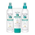 Fairy Tales Curly Q Kids Curly Hair Styling Products Set - Curl Cream, Curl Refresher & Curl Styling Spray Gel - Green Apple Scent, Phthalate Beauty & Personal Care Fairy Tales