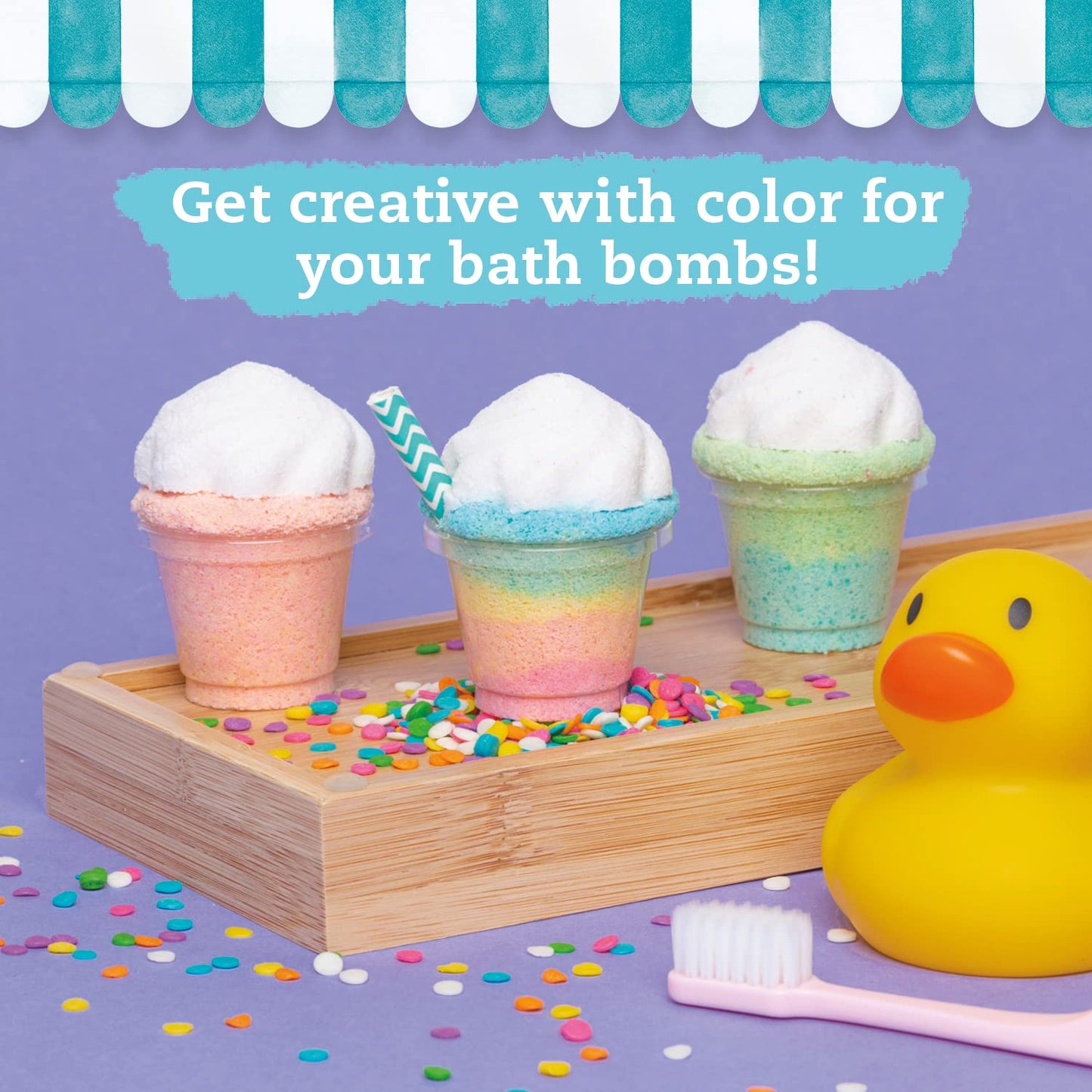 KLUTZ Bath Bomb Scented Bakery Craft Kit Small Beauty and Personal Care Klutz