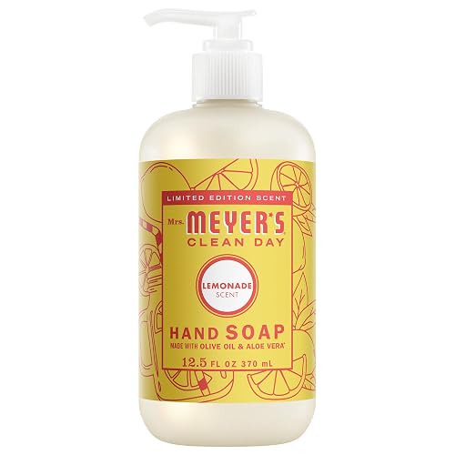 Mrs. MEYER'S CLEAN DAY Hand Soap, Lemonade Scent, 12.5 Fl Oz Bottle Beauty & Personal Care Mrs. MEYER'S