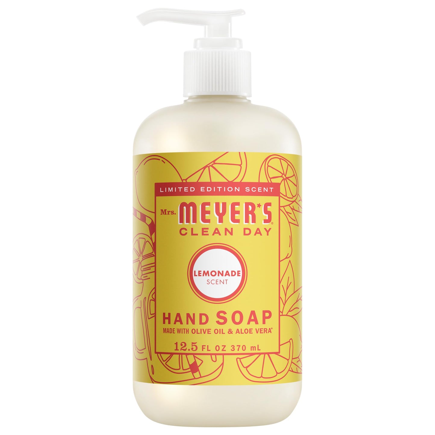 Mrs. MEYER'S CLEAN DAY Hand Soap, Lemonade Scent, 12.5 Fl Oz Bottle Beauty & Personal Care Mrs. MEYER'S