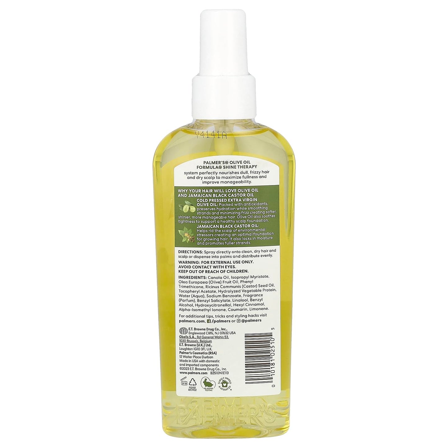 Palmer's Olive Oil Formula Conditioning Spray Oil 5.1 Ounce (150ml) Beauty & Personal Care Palmer's