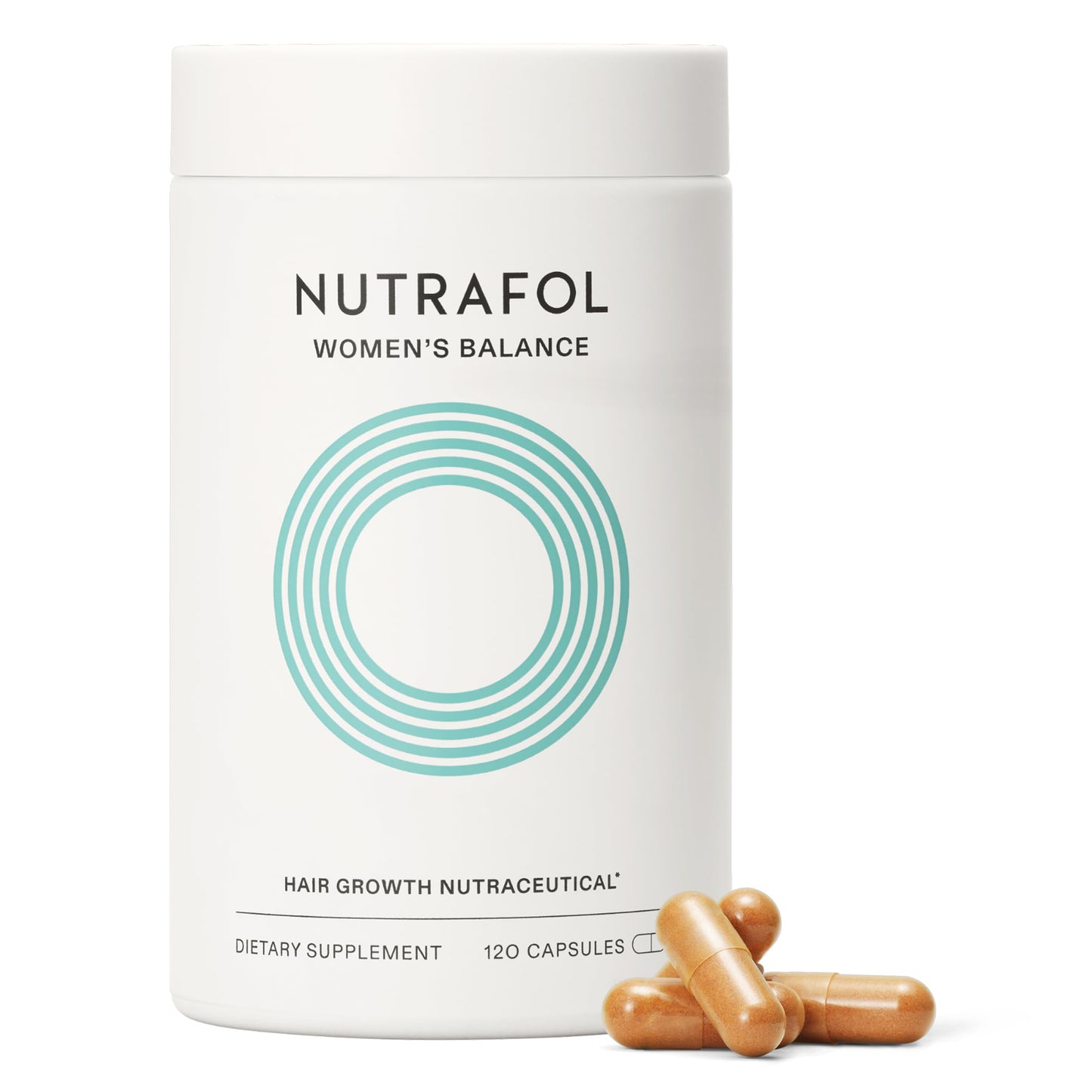 Nutrafol Women's Balance Hair Growth Supplements, Ages 45 and Up, Clinically Proven for Visibly Thicker Hair and Scalp Coverage, Dermatologist Beauty & Personal Care Nutrafol