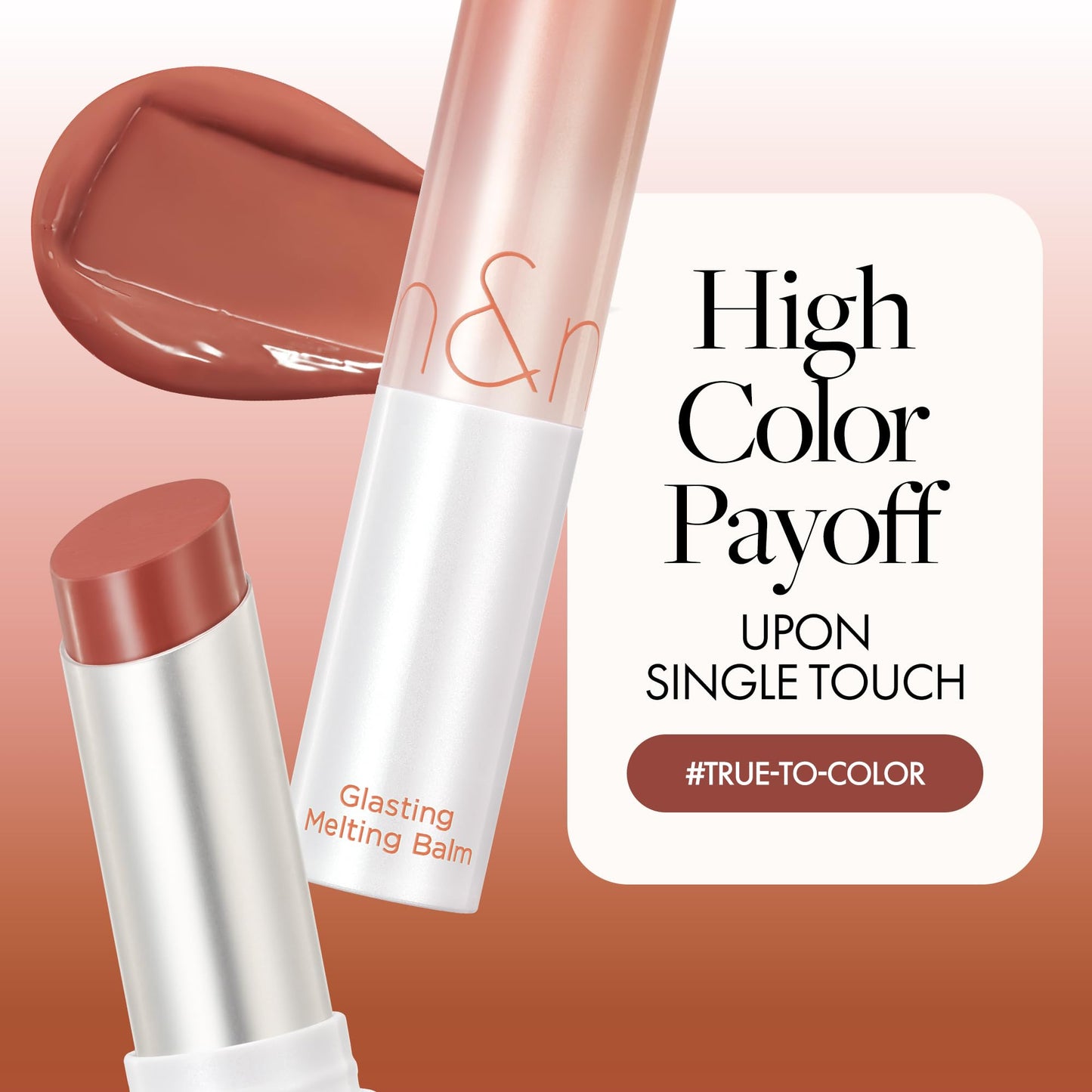 rom&nd Glasting Melting Balm - High-Shine, Hydrating Tinted Lip Balm - Buildable Gloss & Vegan Formula - Korean Glossy Lip Balm with Shea Butter 0.12 Beauty and Personal Care rom&nd