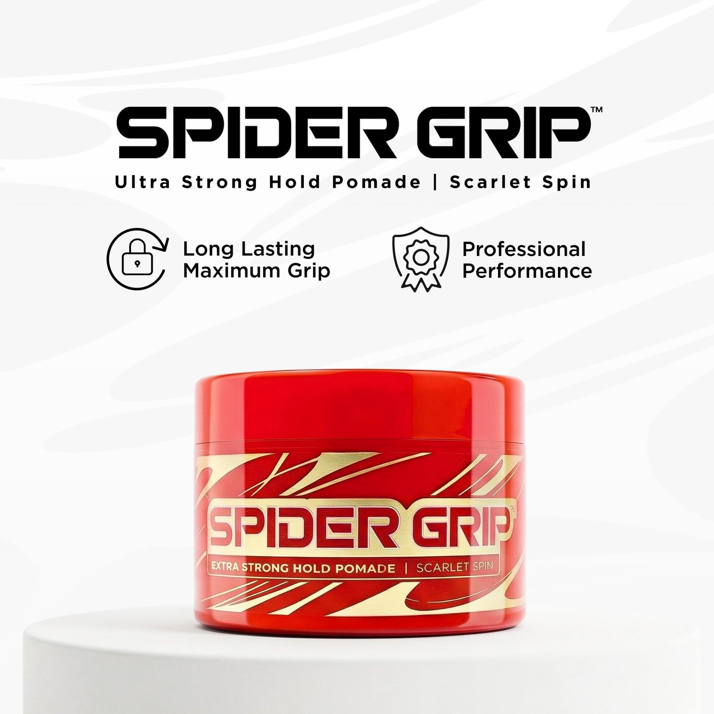 Style Factor Spider Grip Extra Strong Hold Pomade for Men and Women - Castor Oil and Biotin for High Shine and Healthy, Long-Lasting Control Beauty & Personal Care Style Factor