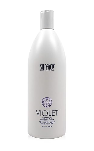 SURFACE Hair - Pure Blonde Violet Leave-In Toning Spray - Tones, Brightens & Protects Hair - 33.8 fl oz Beauty & Personal Care SURFACE