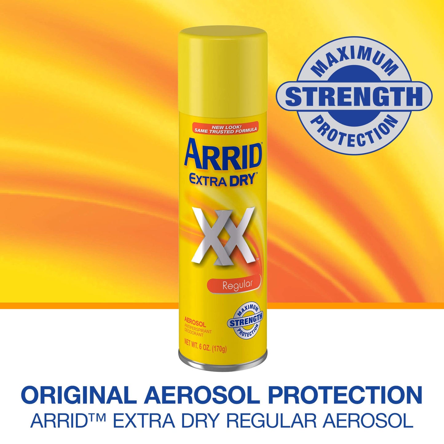 Arrid XX Extra Dry Antiperspirant Deodorant, Regular, Twin Pack (two 6oz. cans) Packaging May Vary Beauty and Personal Care Arrid